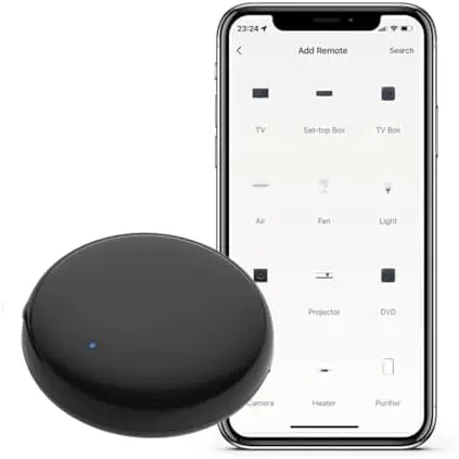 UanTii Tuya Smart Wifi IR Remote Controller Infrared Universal Remote Controller for Smart Home Control for AC TV Amazon Alexa and Google Home Siri Voice Control