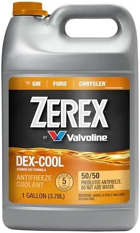 Zerex Dex-Cool 50/50 Ready-to-Use Antifreeze Coolant 1 Gallon